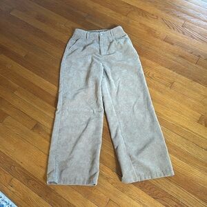 Wide Leg Corduroy Pants XS